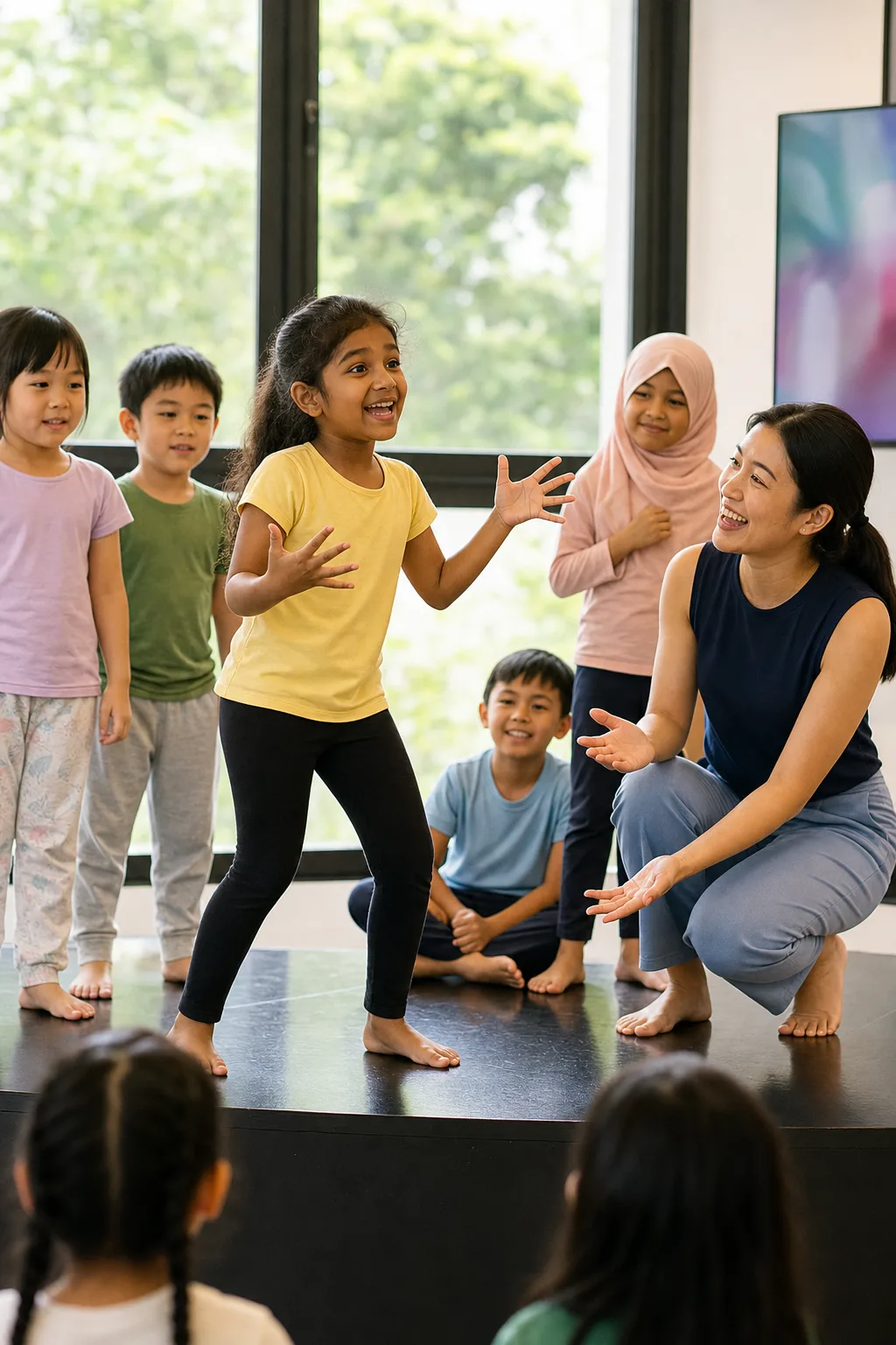 Speech and drama class